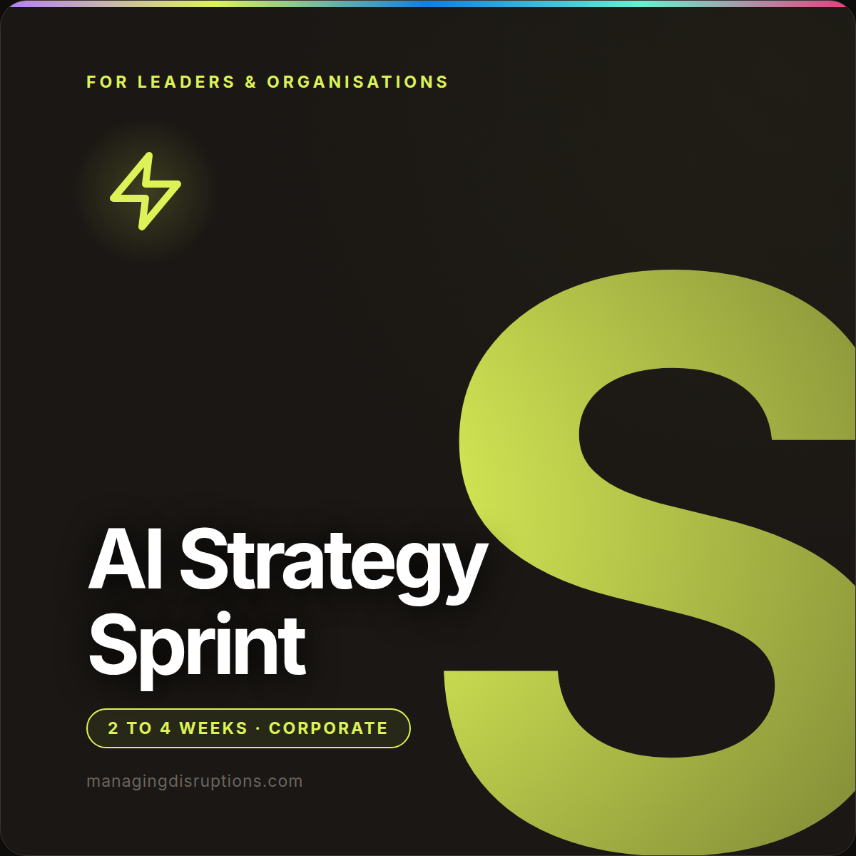 AI Strategy Sprint — Corporate